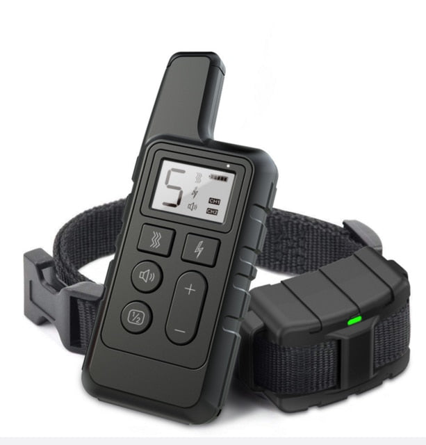 500M Dog Training Collar Electric Remote Control Collar Waterproof