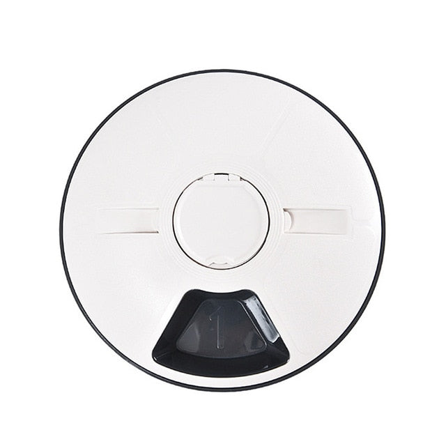 Automatic Feeder Timing Feeder 6 Meals 6 Grids Cat Dog Electric Dry Food Dispenser