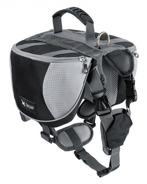 Polyester Dog Saddlebags Pack Hound Travel Camping