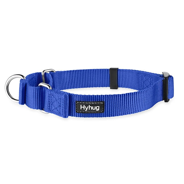 Pet Dog Training Collar Nylon Martingale Collars Adjustable Necklace For Training For Large Medium Small Dogs Wholesale HY003