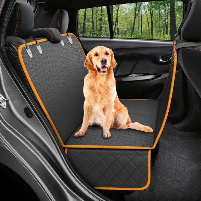 Auto Dog Carrier Seat Waterproof Pet Hammock Thickened Fabric Trunk Cover for Pets Car Mattress
