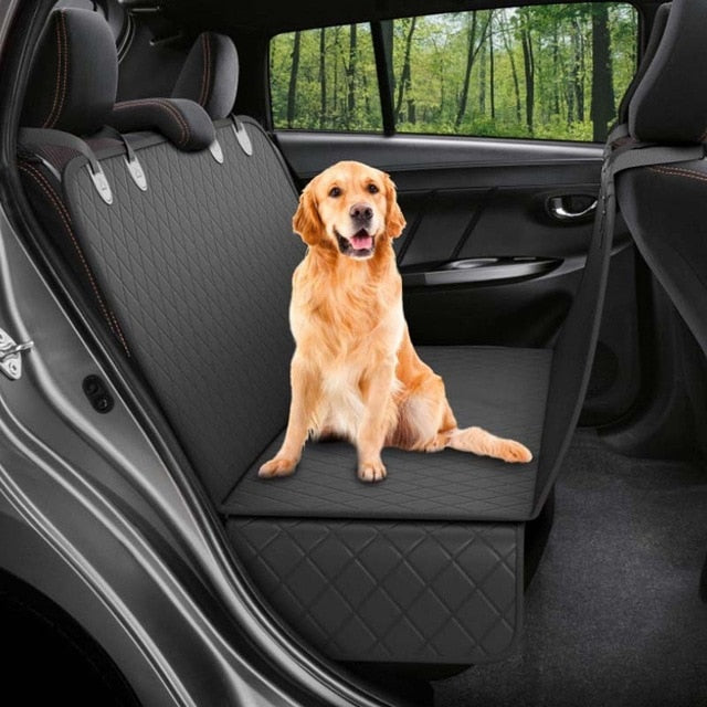 Auto Dog Carrier Seat Waterproof Pet Hammock Thickened Fabric Trunk Cover for Pets Car Mattress