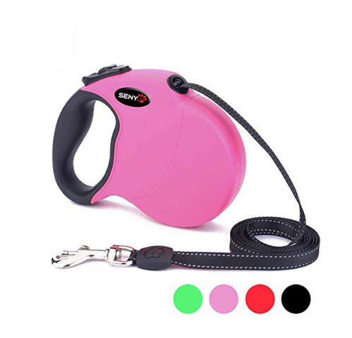 Retractable Dog leashes pet leashes Supports Dogs up to 100 pounds Best Big Durable Pet Training Walking Leash