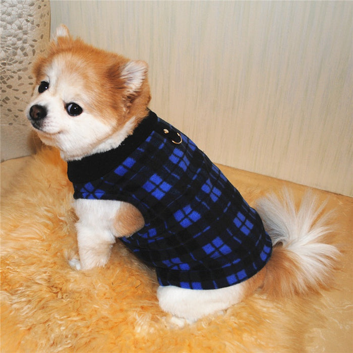 Vest Clothing Small Dog Clothes Warm Fleece