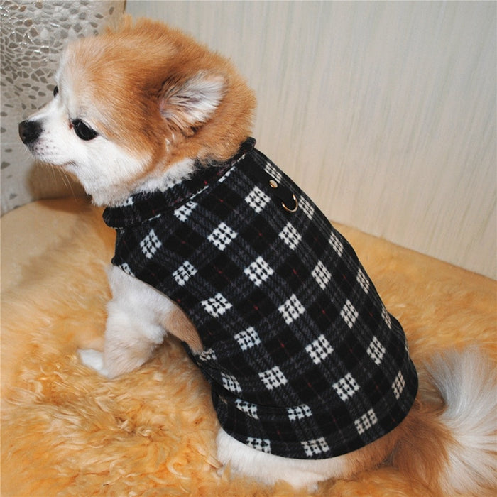 Vest Clothing Small Dog Clothes Warm Fleece