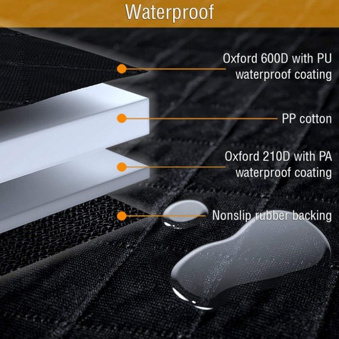 Waterproof Rear Back Blanket Mat Non-slip Folding